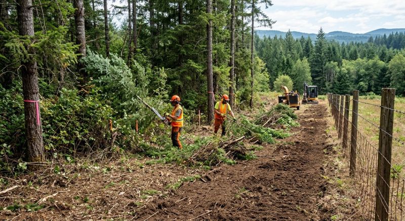 Building Site Clearing in Gwinnett County, GA